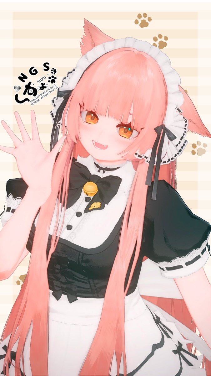 #メンテの日なのでssを貼る 
#PSO2NGS_SS
けもみみメイド🐈