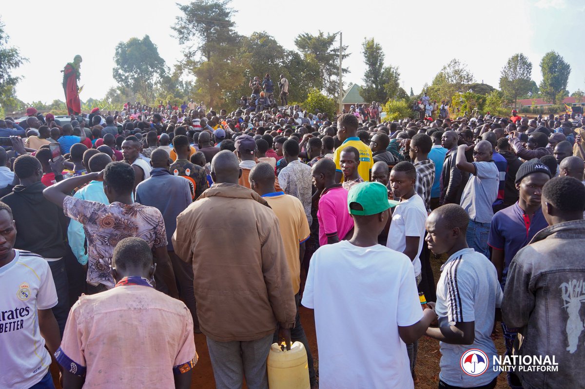 HEBobiwine's tweet image. Our message of freedom in Kween and Kapchorwa Districts was centered around talent promotion for the people of Sebei who are known for their hard work and success in athletics, the tourist sites and mineral wealth in Sebei which the @NUP_Ug government will ensure that it all…