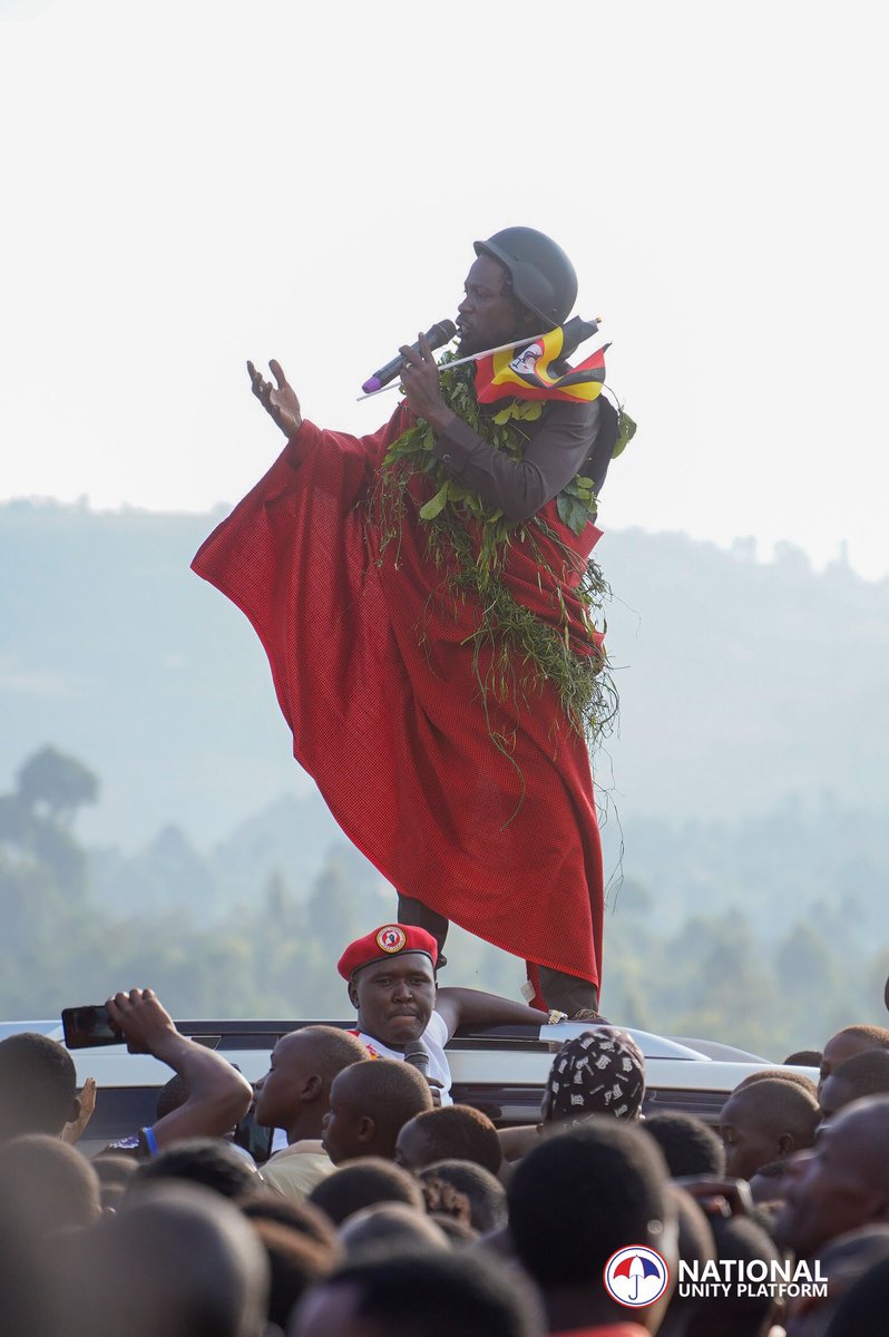 HEBobiwine's tweet image. Our message of freedom in Kween and Kapchorwa Districts was centered around talent promotion for the people of Sebei who are known for their hard work and success in athletics, the tourist sites and mineral wealth in Sebei which the @NUP_Ug government will ensure that it all…