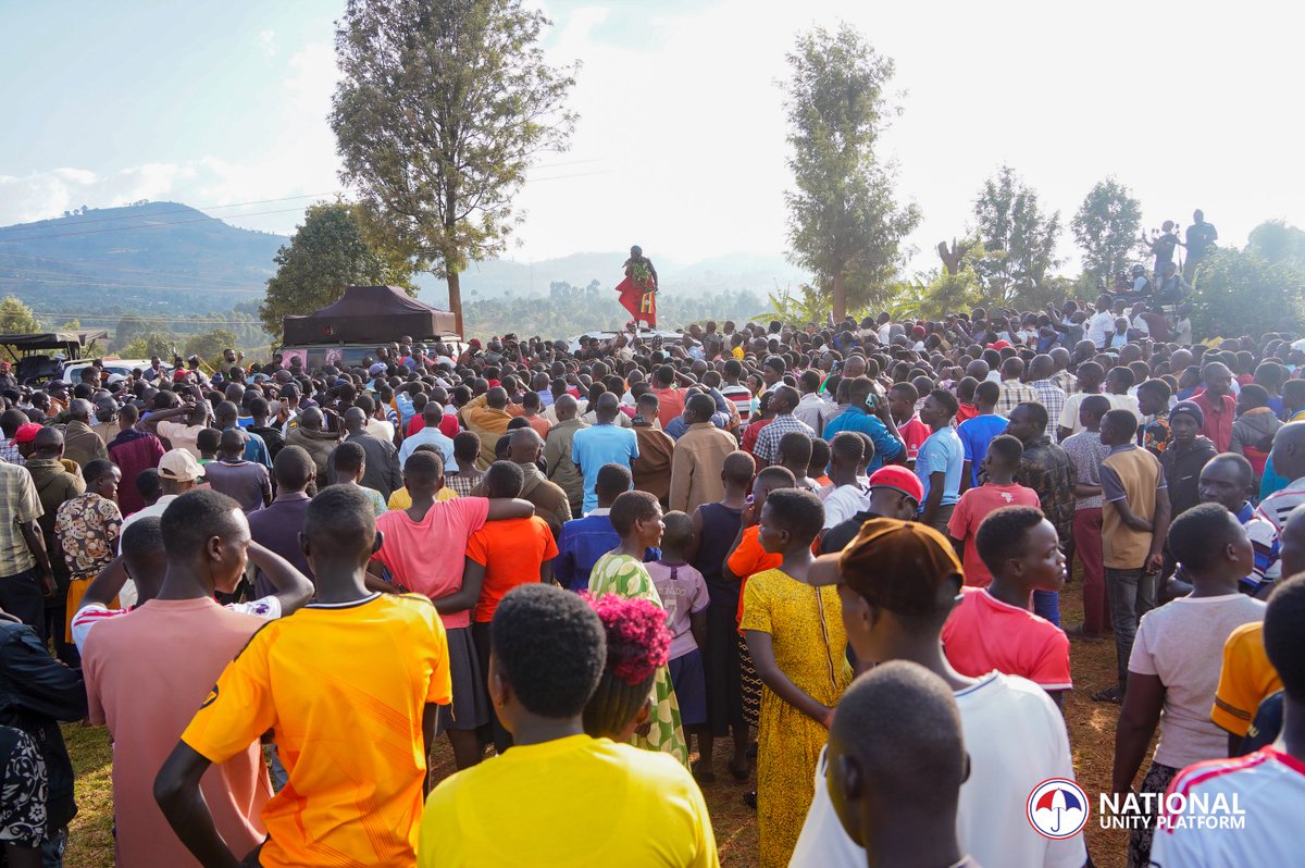 HEBobiwine's tweet image. Our message of freedom in Kween and Kapchorwa Districts was centered around talent promotion for the people of Sebei who are known for their hard work and success in athletics, the tourist sites and mineral wealth in Sebei which the @NUP_Ug government will ensure that it all…