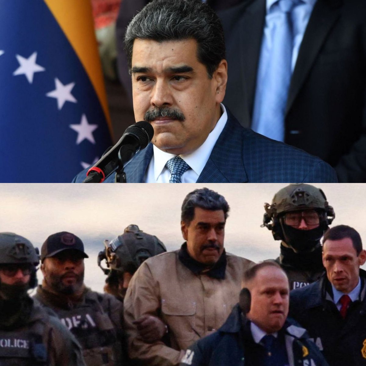 🚨ÚLTIMO MOMENTO: Nicolás Maduro se declara NO CULPABLE.

“Soy Nicolas Maduro, no culpable, soy un hombre decente, soy el Presidente de Venezuela”.