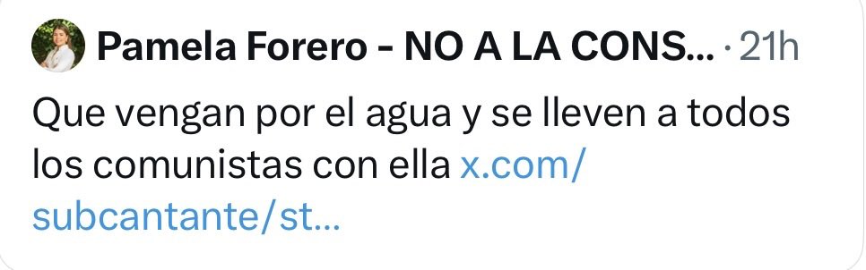 Pamela lo borró, pero nunca lo olvidaremos. Luego van por ahí hablando de democracia los abogados uniandinos…