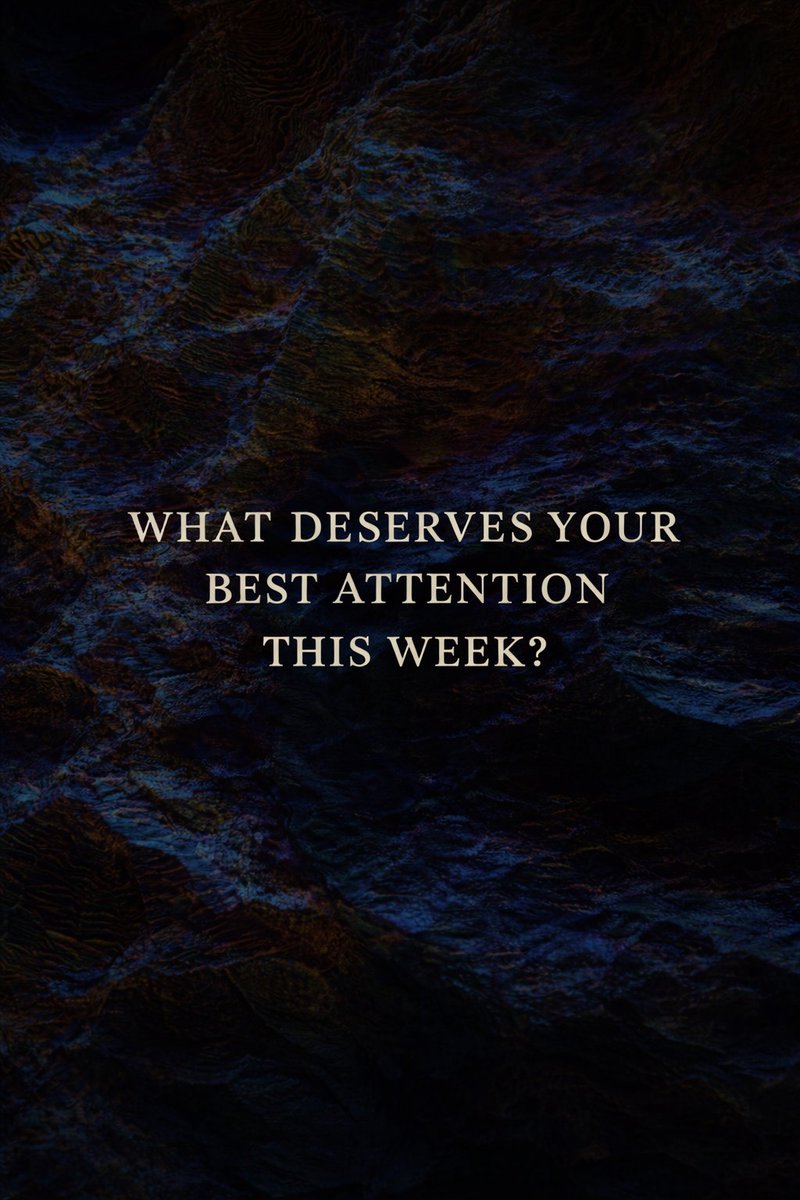 donhornsby's tweet image. Monday check-in:

What deserves your best attention this week?

Clarity at the start often determines the tone of everything that follows.

#MondayFocus #SteadyBeginnings