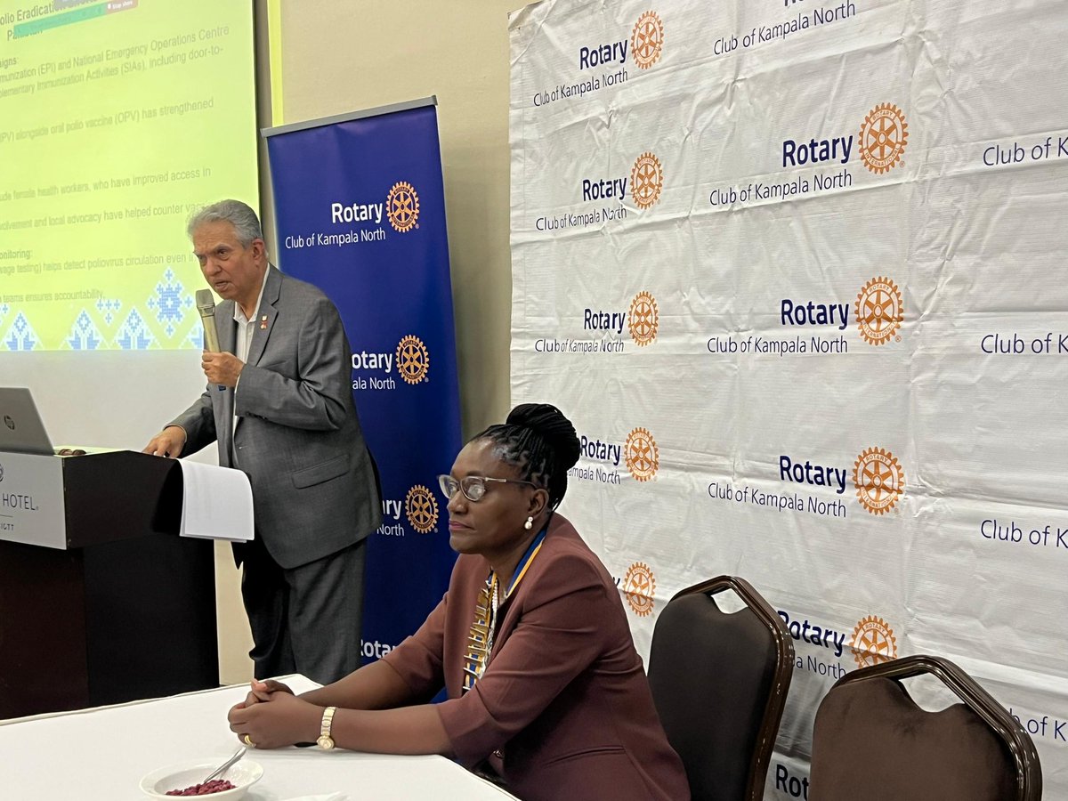 Rotary Kampala North tweet media