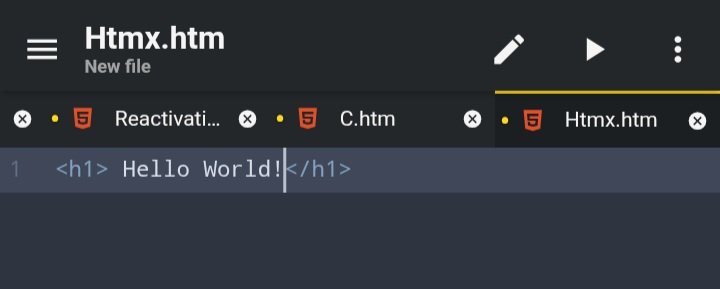 Everyone's first webpage.