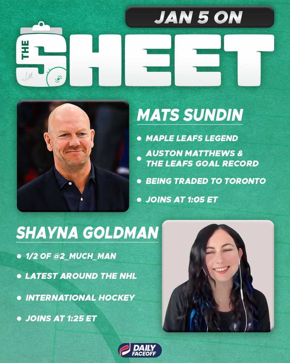 The Sheet with Jeff Marek tweet media