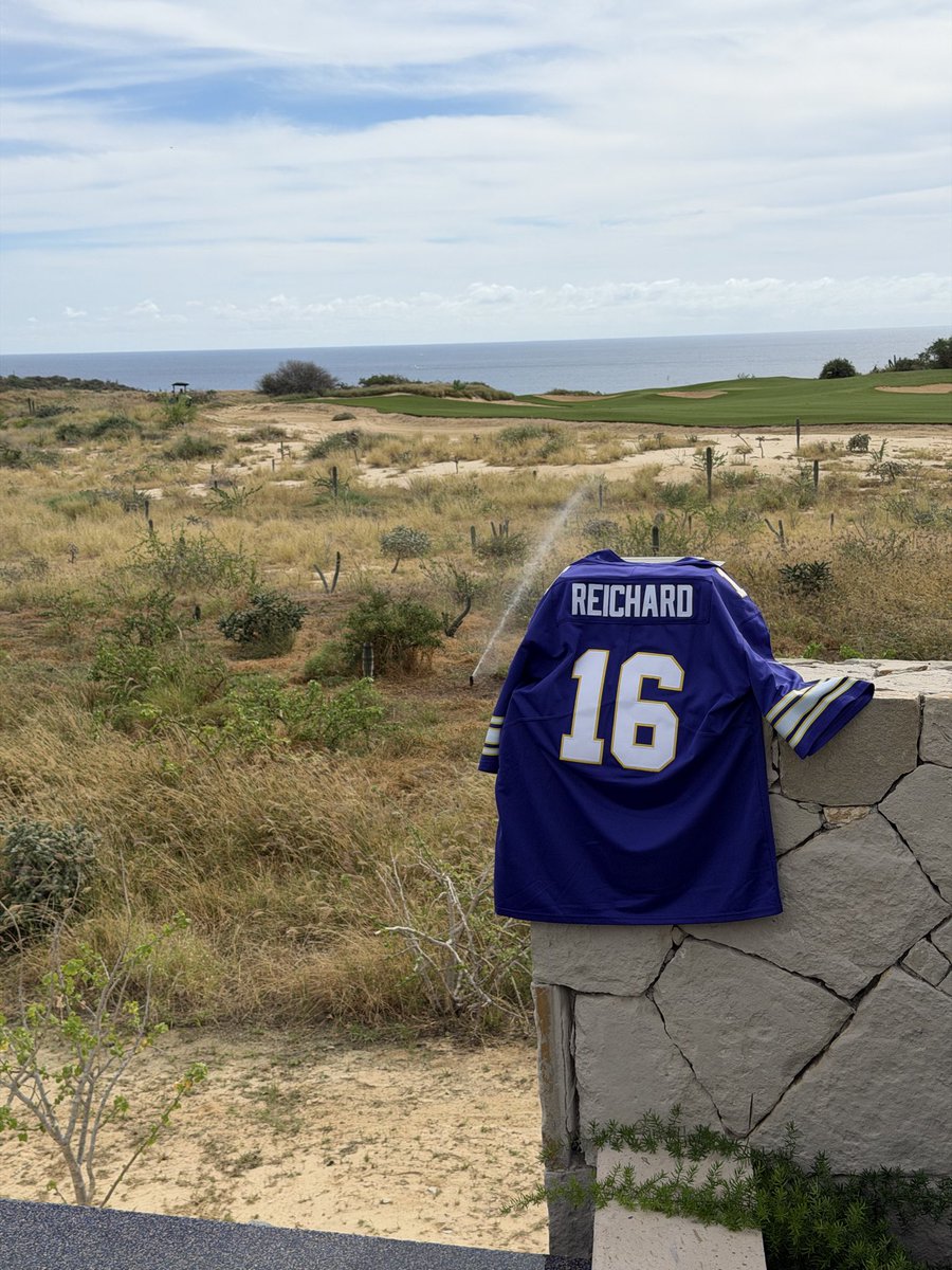 NickNadams's tweet photo. Let the record show that this is the first documented photo of your jersey in Baja California Sur. Thank you for a great season @WillReichard https://t.co/DxsEGquC5k