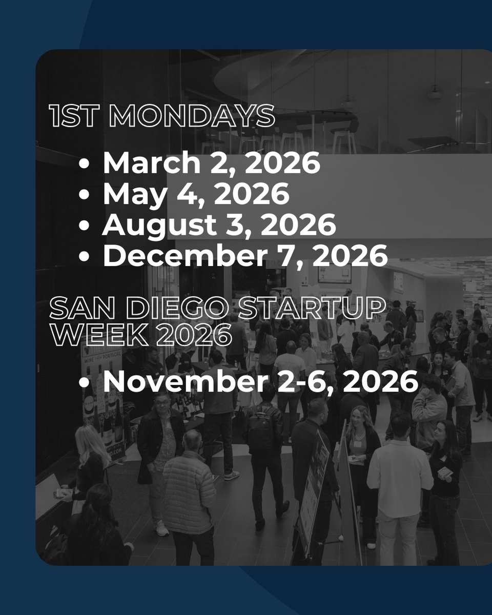 San Diego Startup Week tweet media