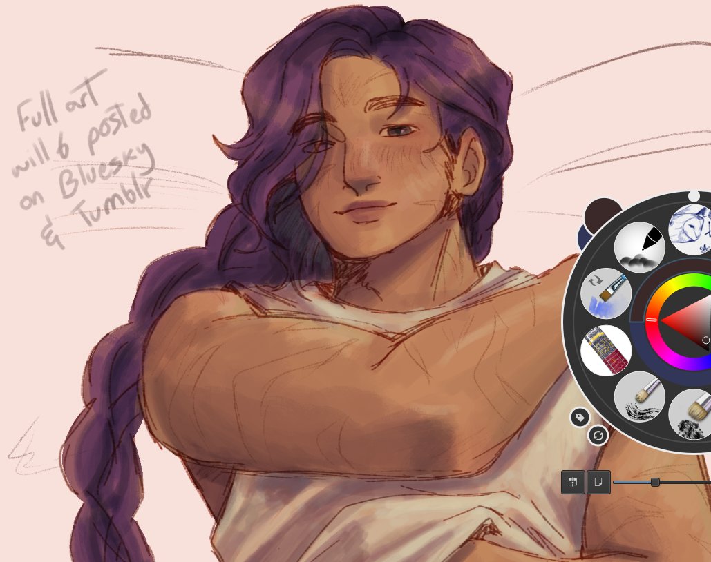 samvaru's tweet image. rumiii drooling