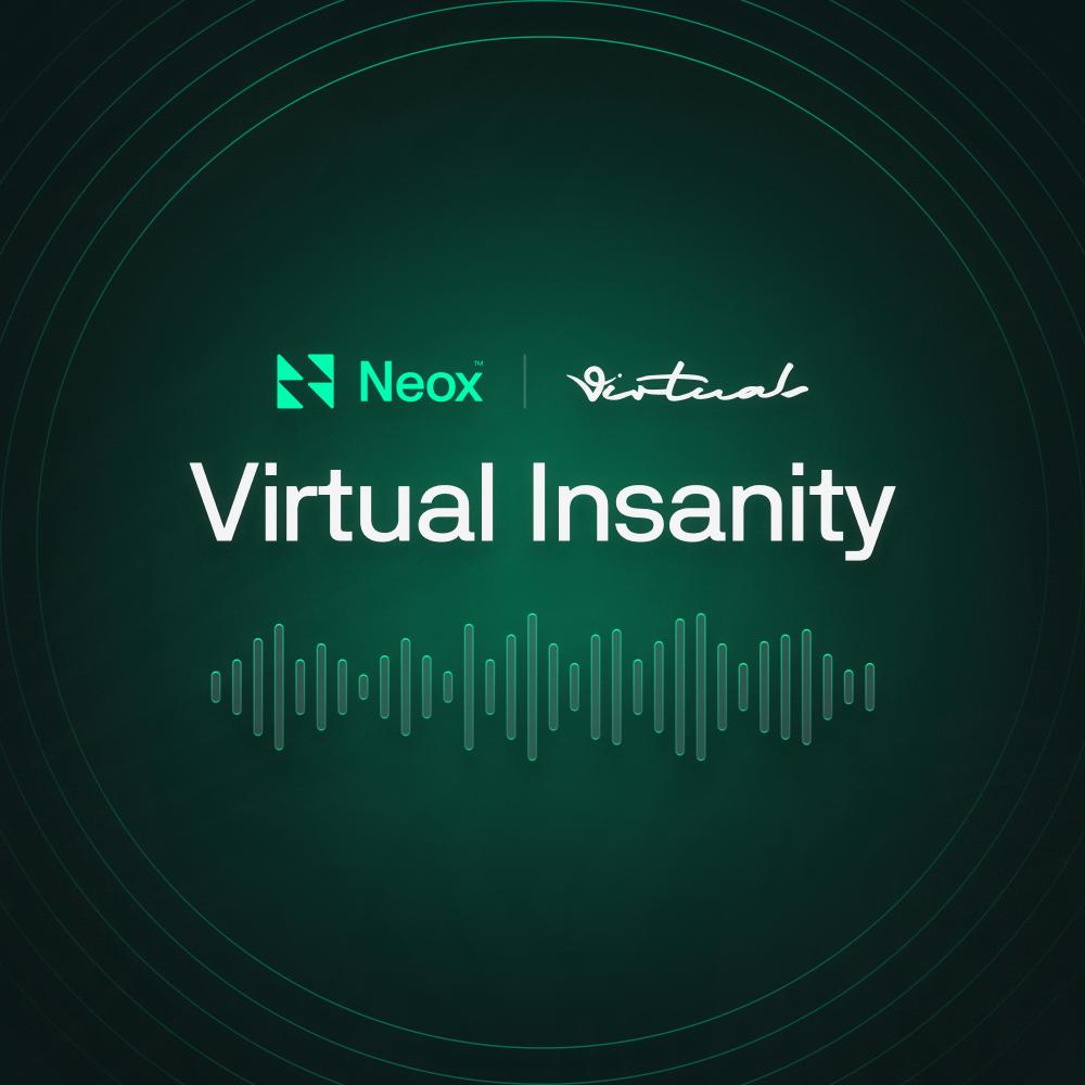 🚨 New Curated Show Listing - Virtual Insanity by @NeoxInfra 🚨 Virtual  Insanity is a weekly Space dedicated to deep diving into the sectors  shaping crypto. Each episode focuses on a specific