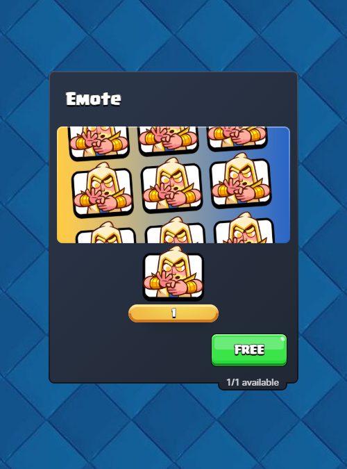 Clash Royale Free Link Emote Reward 👀
1. store.supercell.com/en/clashroyale…