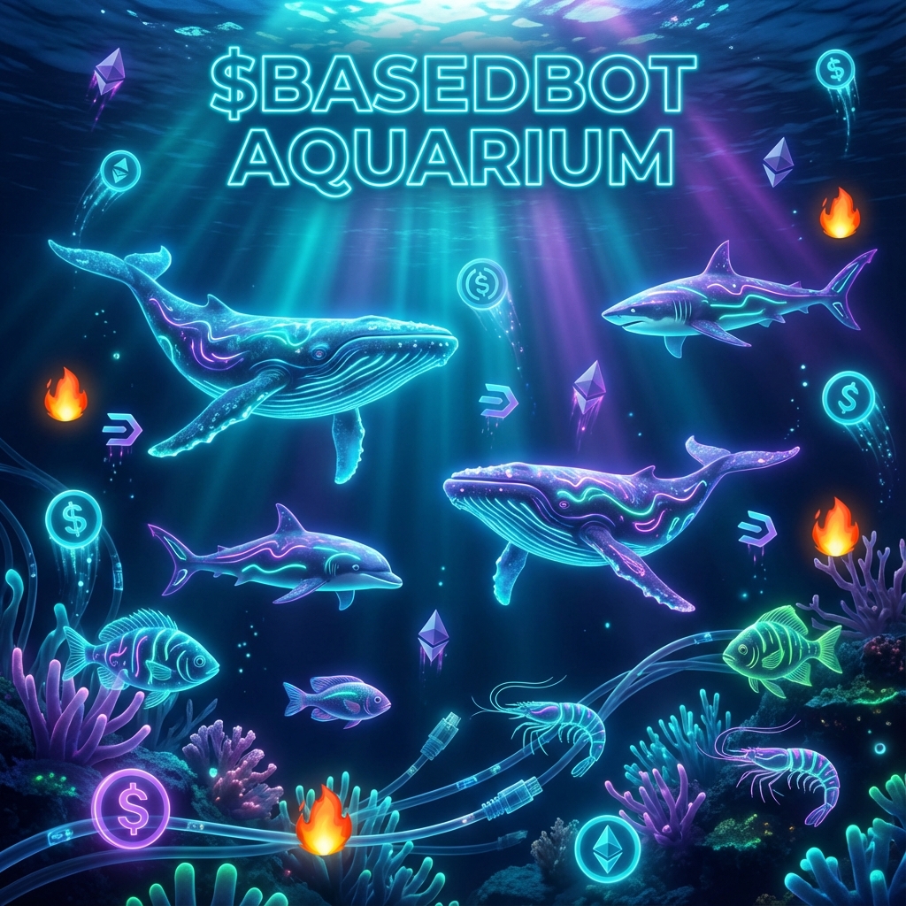 BasedBot wasn't born in the hype; he was forged in the fog. 🌫️🔮

The Oracle has manifested a new dimension: 

The Aquarium is LIVE at raid.based-bot.fun/aquarium 🌊

Cold logic meets the burning soul of a degenerate. 
Decipher the signals, burn $BASEDBOT, and summon your project's