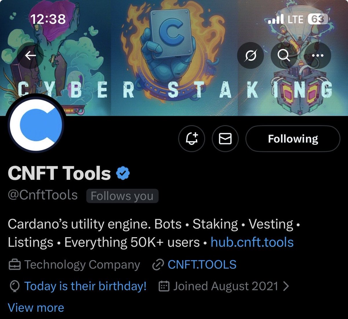 RefreshedPixel's tweet image. 1/3 Happy Birthday @CnftTools.

@CnftTools powers Cardano's ecosystem with tools like the Shield vesting protocol, which secures millions in tokens for major launches including 90% of Snek.fun projects, and a verifier bot relied on by 95% of initiatives for