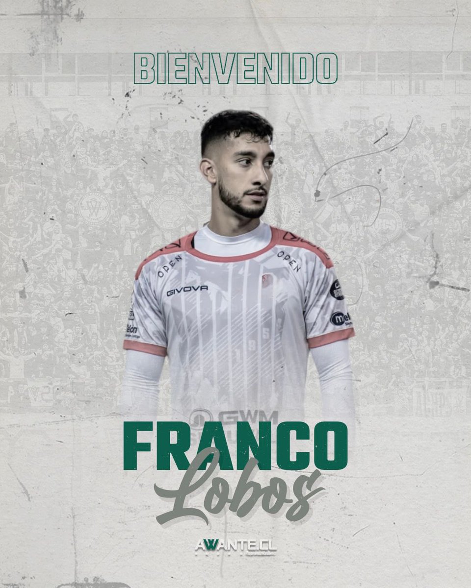 ¡BIENVENIDO AL DECANO, FRANCO! 

El delantero de 26 años, Franco Lobos, fue confirmado como nuevo refuerzo de Santiago Wanderers para la esta temporada. 

¡Éxito y a darlo todo en Wanderers, Franco!