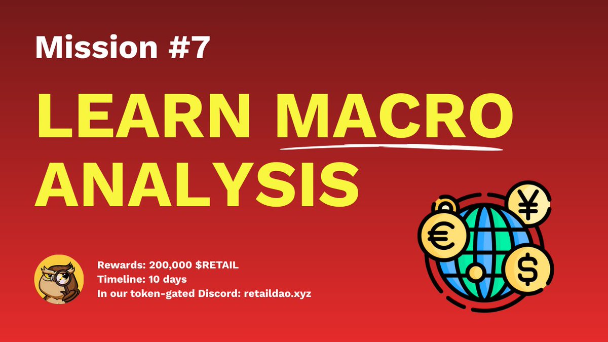 For our 1st mission of 2026, we are going to level up our understanding of MACRO!

It's one of the most important skills for retail investors to learn. 

And we're SUPER excited to dive in together.

If you want to learn with us, just join our token-gated Discord today!