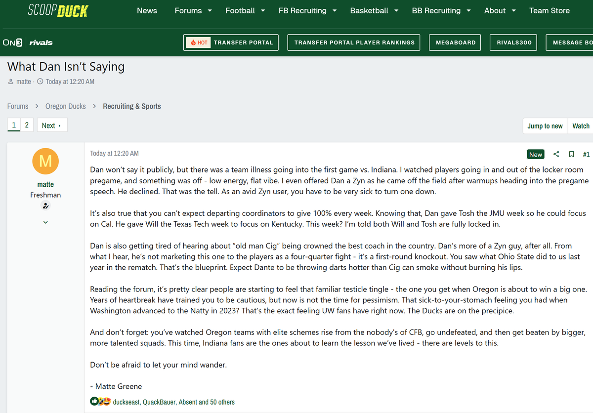 Message Board Geniuses tweet media
