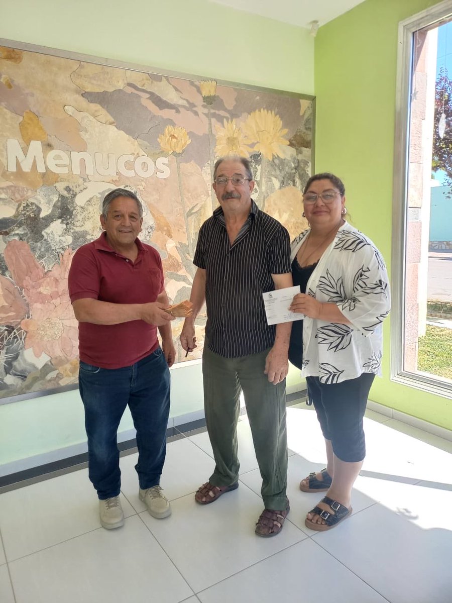 👉🏻Felicitaciones a Ángel y Patricia, son los contribuyentes que salieron beneficiados con el 1° y 2° puestos por estar al día con el pago de tasas. Muchas gracias por acompañarnos.