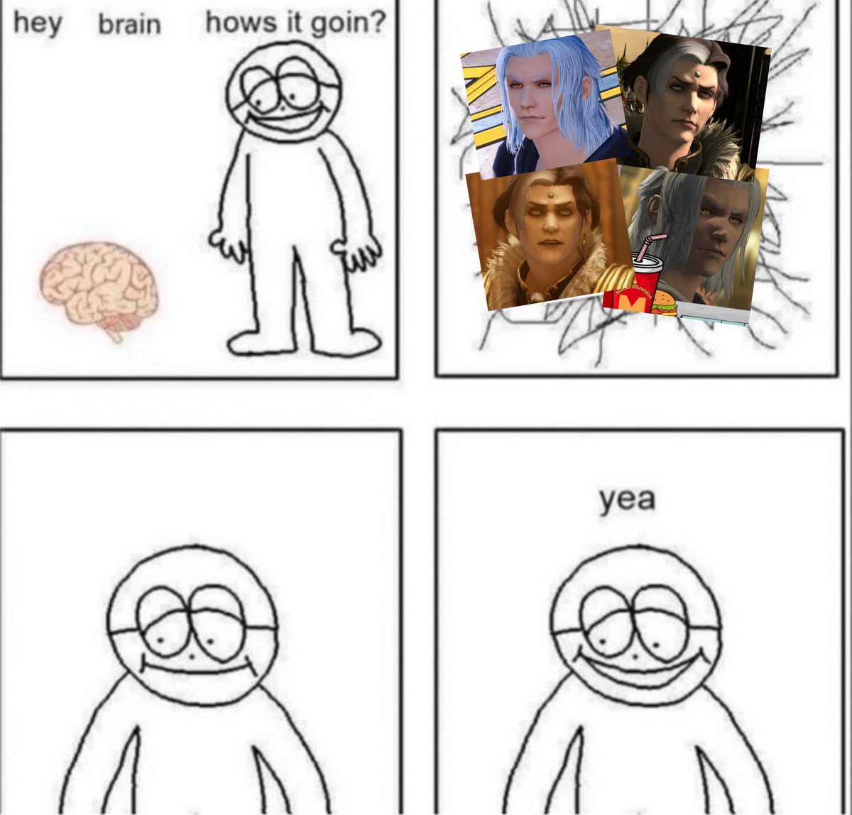 llStonesll's tweet image. emet-selch living rent-free in my brain istg