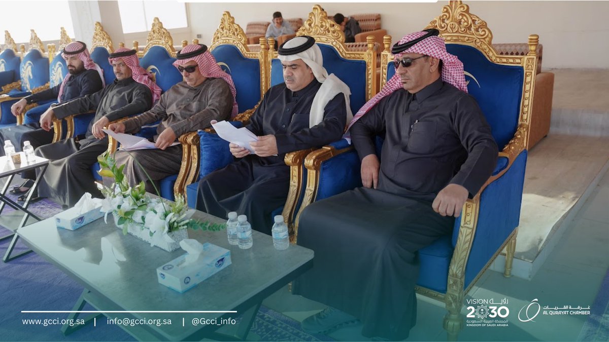 gcci_info's tweet photo. بحضور رئيس مجلس إدارة #غرفة_القريات الأستاذ عبدالله بن سليم العبدلي، وعضو مجلس الإدارة الأستاذ عواد المعارك، ومدير الميدان الأستاذ عوض العازمي، أُقيم الحفل الرابع لميدان #فروسية_القريات برعاية غرفة القريات، وسط حضور مميز ومشاركة واسعة من ملاك ومحبي رياضة الفروسية بالمحافظة. https://t.co/CCC5uesmv4
