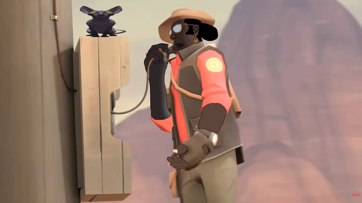 CalicoDeadlock's tweet image. I'm not a crazed gunman Geist, I'm an assassin! Well the difference being, one is a job and the other's mental sickness!