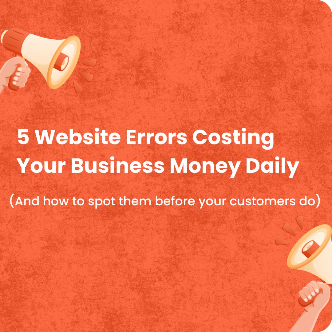 sitelytics's tweet photo. Here are 5 website issues that could be holding back your business growth. Which ones have you noticed?

Scan your website for free with Sitelytics and uncover hidden issues with our AI-powered website scan.

#sitelytics
#scanwebsite https://t.co/VC3FS2v5md