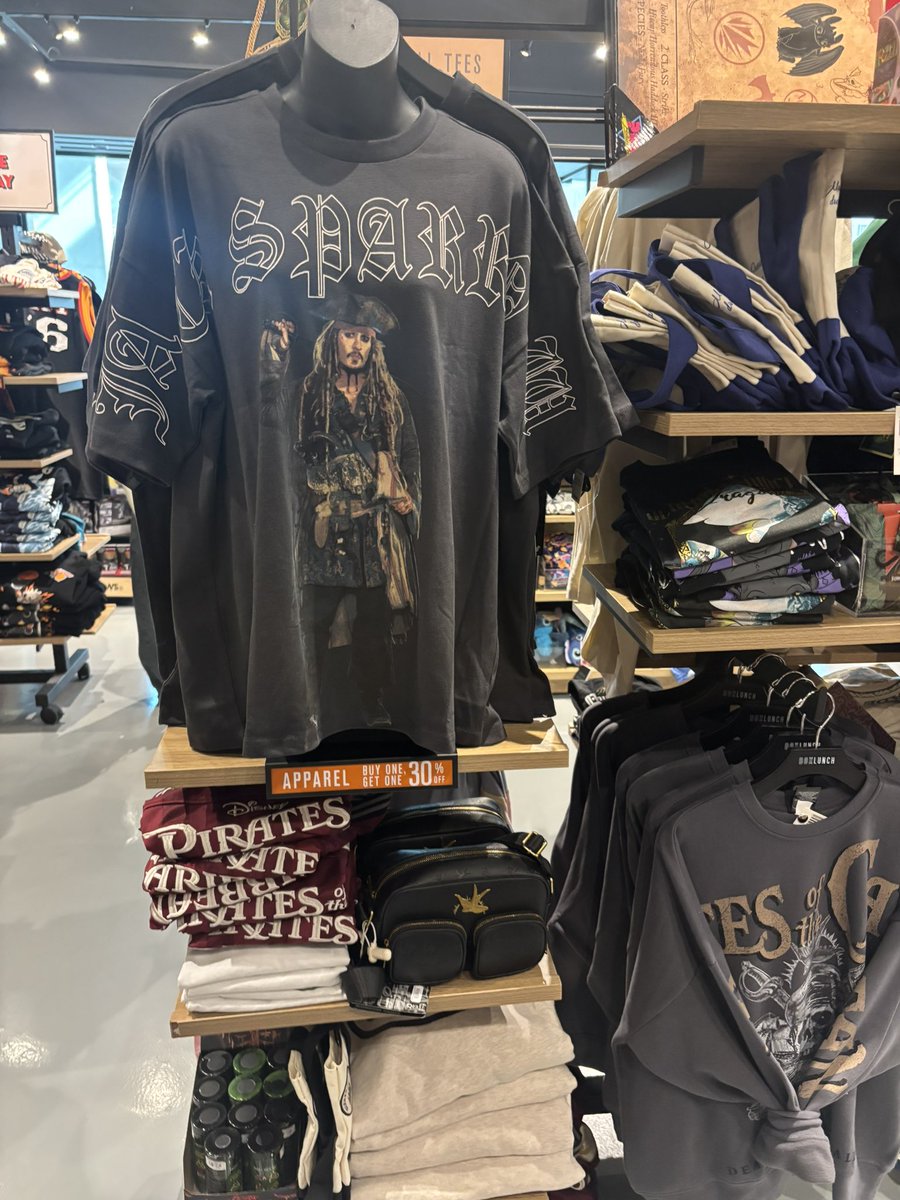 angrypass's tweet image. It’s 2026 and there’s new Pirates of the Caribbean merch with Captain Jack Sparrow @DisneyStudios What are you planning???