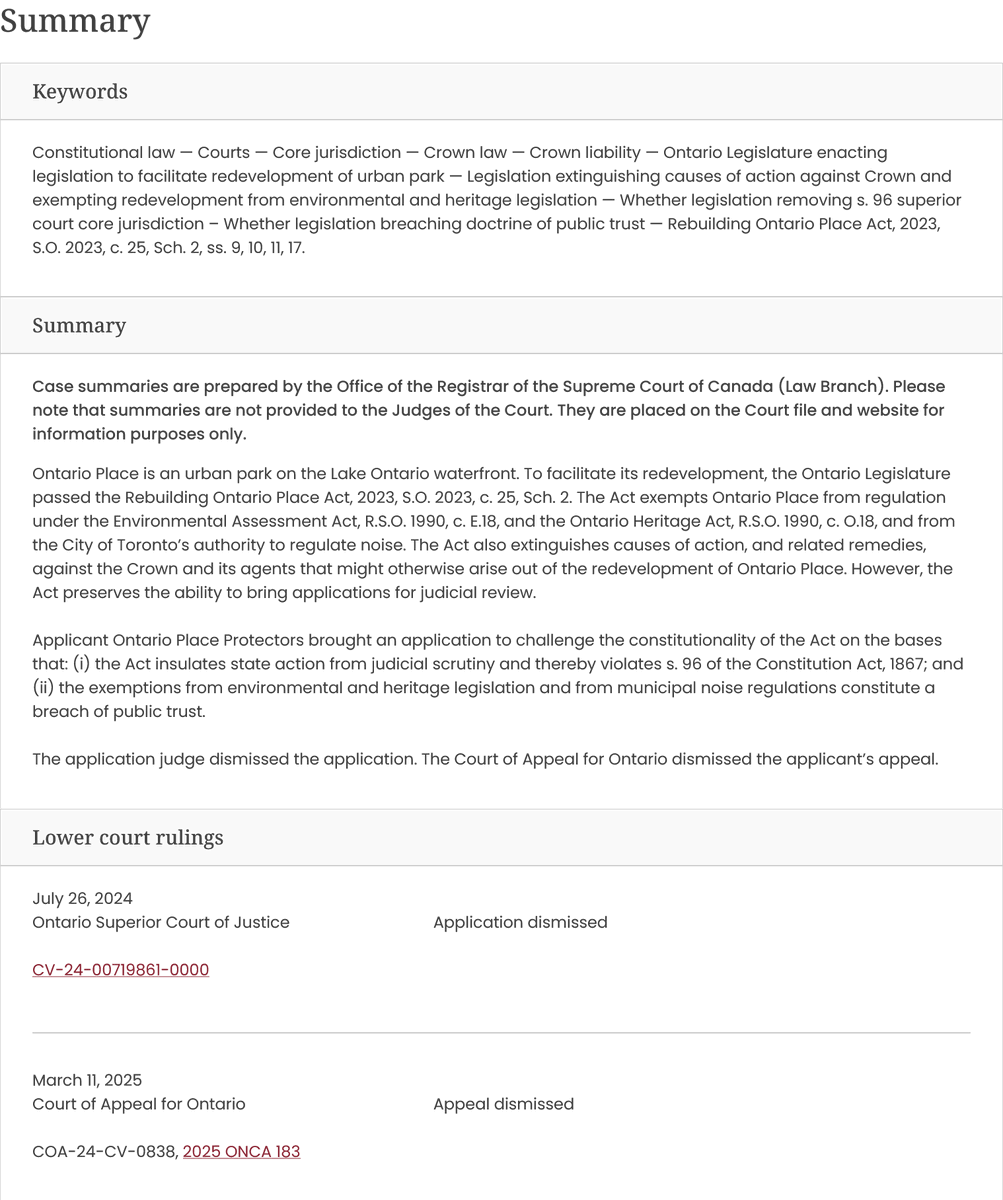 LawScribes's tweet image. 15 Supreme Court Canada leave to appeal decisions Th including: #Defamation and online criticism of #coffee shop. S96 #Constitution and #OntarioPlace law. Charter and roadside breath tests. Charter discrimination, bias claim in TO property tax review. #Childrens protection.