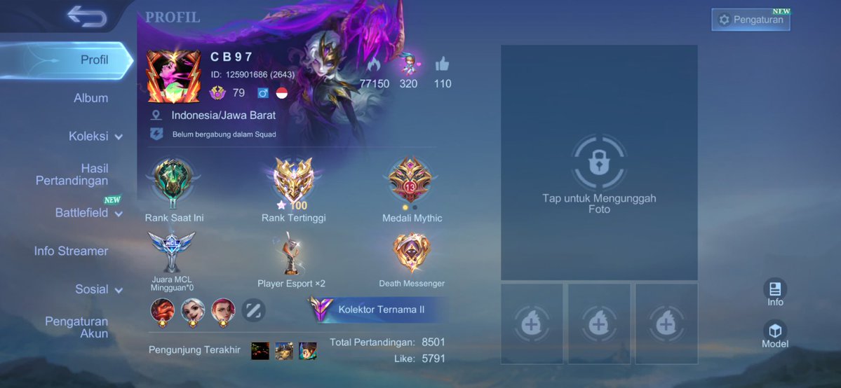 apnormalize's tweet image. WTS akun ML pemakaian pribadi, dapet monsep + gmail.  No minuss

Hero : Full
Emblem : All max
Skin : 293 (Floryn sanrio, Lunox luckybox, Dll)

Minta lengkap dm yak, tawar aja dulu kisaran berapaa, gatau harga 😔 dijual karna jarang mainn sibuk kerjaa (anjay)

. wts wtb akun ml