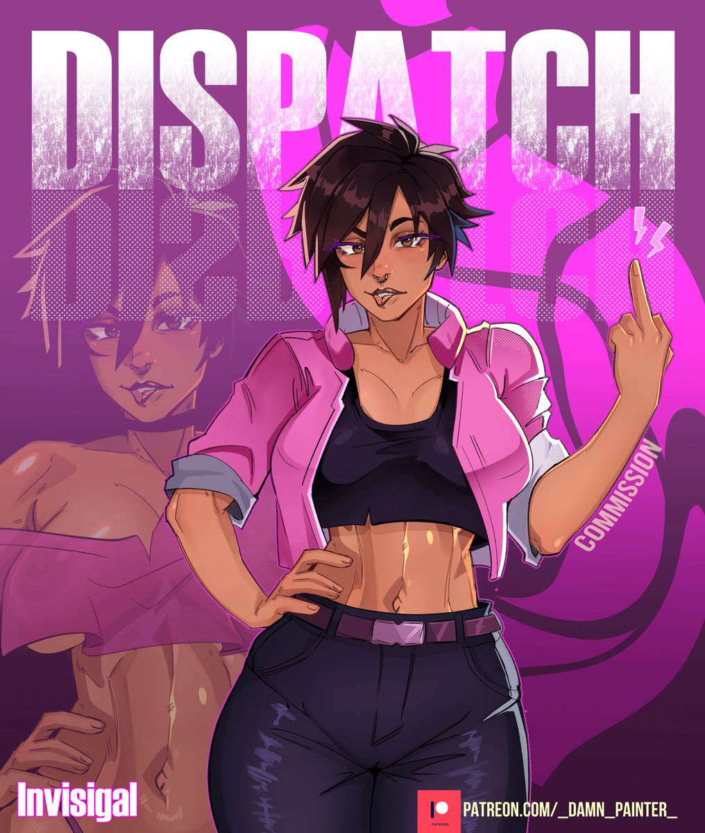 Dispatch was so fucking good so here is Invisigal
#dispatch