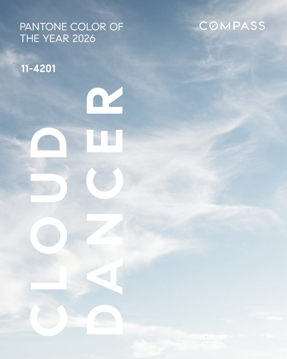 kevinmcgovern's tweet image. Pantone’s 2026 Color of the Year is here ✨
A shade that adapts, harmonizes, and elevates any space — airy alone or paired with deeper tones. Fresh year, fresh palette, endless ways to reimagine your home.

#KevinMcGovern #CompassDFW #DFWRealEstate #Pantone2026