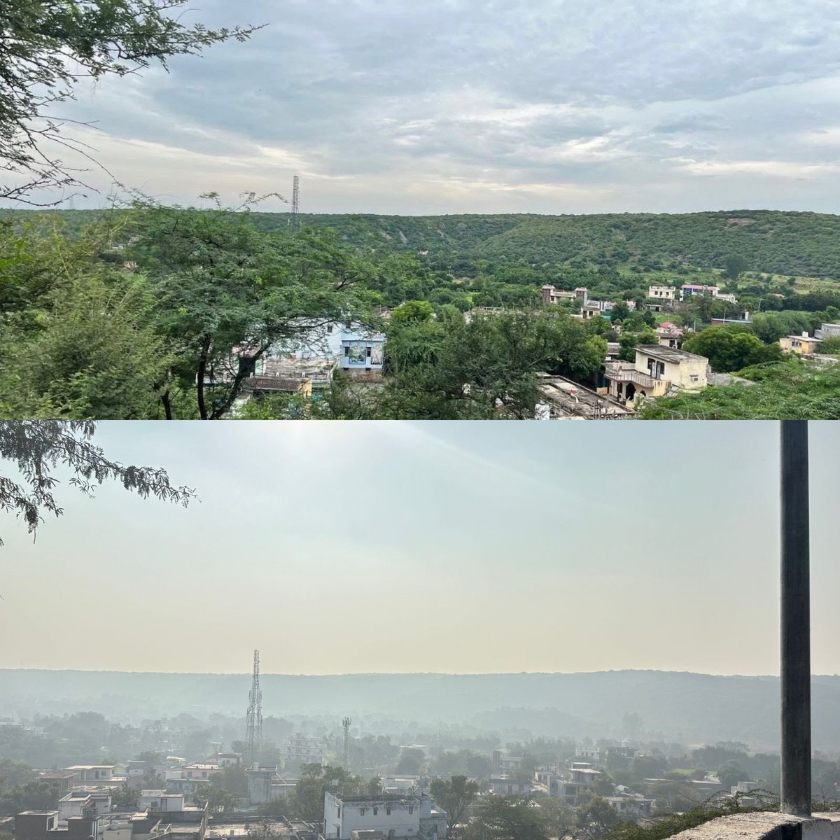 writings2030's tweet photo. In the name of a good future, we end up losing our greatest wealth. #aravaliprotection #Aravalibachao 
#delhipollution
@SaveAravali 
@SunilHarsana https://t.co/87mFg27cYu