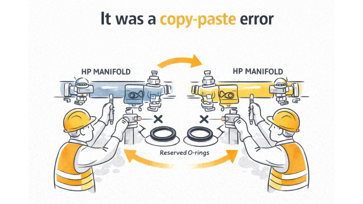 SafetyExplained's tweet image. Redundancy only works when human errors are also separated. 
medium.com/@SafetyExplain…

#aircraftmaintenance #industrialsafety #occupationalhealth #safetymanagement