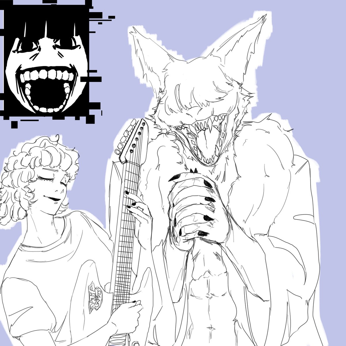 diss2arts's tweet photo. i just gave up on that guitar bro
anyway, promisingly girlfriend shaped bat
#ocart https://t.co/YwUPcyHeYX