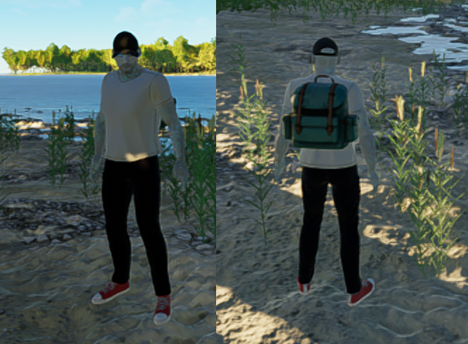 The full clothing set from the new <a href="/earth2io/">Earth 2 🌍2️⃣</a> update. What feature is everyone else most excited for in this recent drop? Cooking? Clothes? Something else?