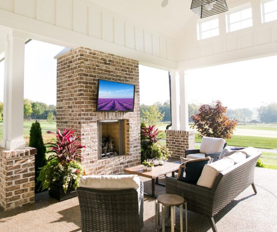 January is for slowing down – and what better way to relax than with a SunBrite Outdoor TV?

It's time to unwind with the shows you love, in the fresh air you need.

Thank you, CE Pro, for this beautiful image!

#sunbritetv #outdoorentertainment #outdoortv #allweathertv