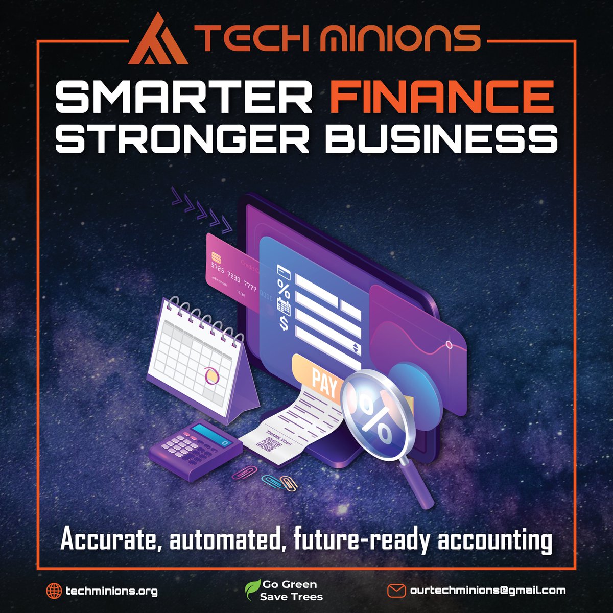 Tech_Minions's tweet photo. Our finance &amp; accounting solutions are designed to reduce errors, improve cash flow and help in long-term business ability.
You can rely on us.

Book a Zoom
https://t.co/0mMir2toEv
For more,
Email us: info@techminions.org
https://t.co/MWJPBE7qfU https://t.co/XwMkFIklCk