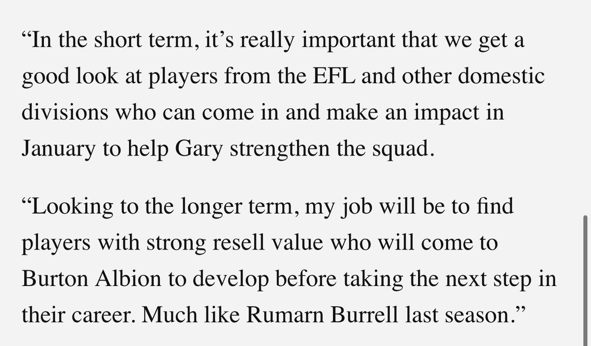 Time to act then Harrison Modeste and get these bodies in <a href="/burtonalbionfc/">Burton Albion FC</a>