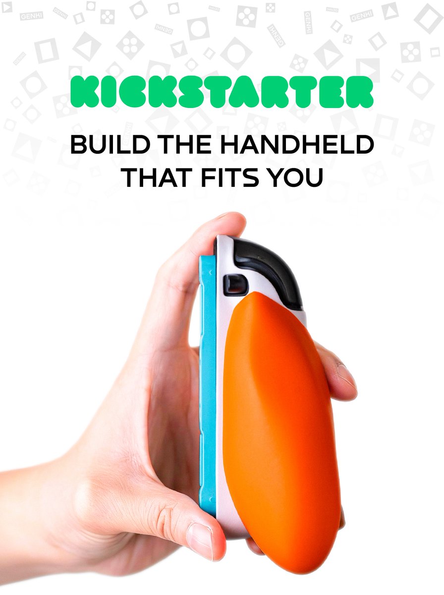 GenkiThings's tweet image. Meet Genki Grips, a new modular system designed to change the way you play handheld.

Built around adaptability, comfort, and real-world feedback, Genki Grips is our most refined handheld project yet. It's designed to evolve with different games, play styles, and play sessions.…