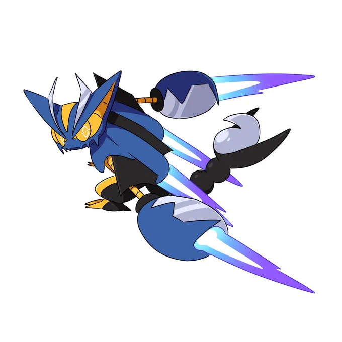 Mega Gliscor Sketch &amp; Sheet #PokemonLegendsZA #Pokemon #pokemonart #plza #megaevolution #fakemon