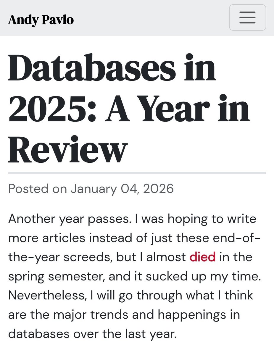 From <a href="/andy_pavlo/">Andy Pavlo (@andypavlo.bsky.social)</a>

cs.cmu.edu/~pavlo/blog/20…