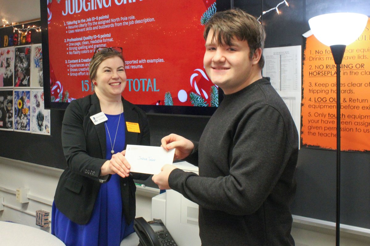 bbbkyin's tweet photo. BBB had the pleasure of visiting Fern Creek High School before the holiday break so we could deliver in person the checks to the Trust Scholarship contest winners! https://t.co/L41wOtKOWU