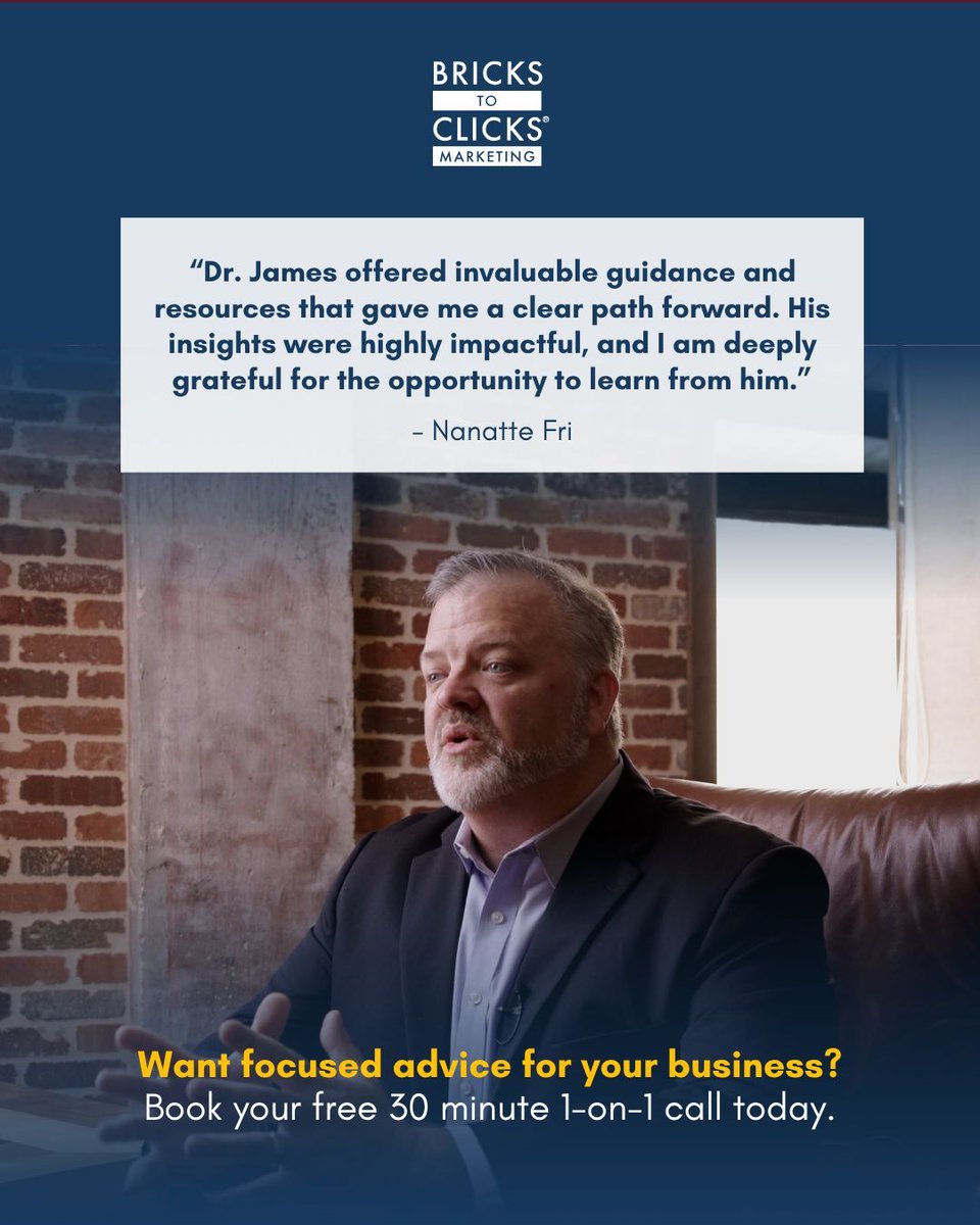 It’s always rewarding to hear how Bricks to Clicks is making a real difference for entrepreneurs. From building a strong website and social media presence to applying effective marketing strategies, it’s about giving small business owners the tools they need to succeed.