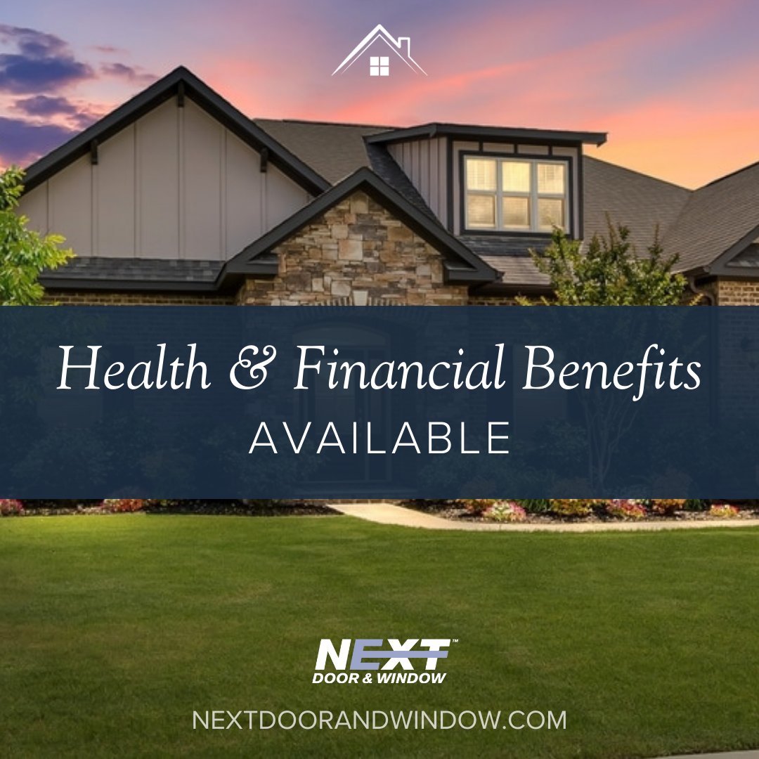 NextDoor_Window's tweet image. Benefits are important. At Next Door &amp;amp; Window, we provide a performance-based bonus plan, among other benefits.

🌟 Learn more about what we offer and transform your career today: bit.ly/3JZdZ4g.
