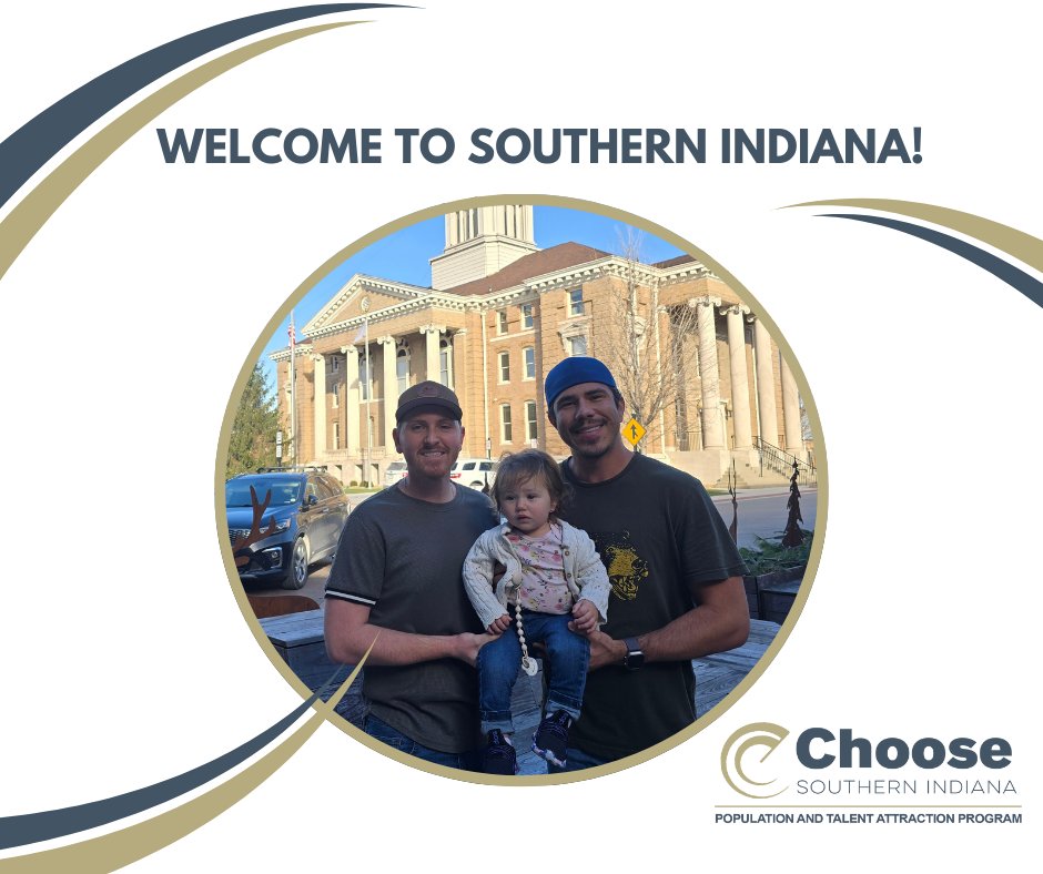 ChooseSoIN's tweet image. We’re excited to share that Cody has chosen to make Dubois County home! As a new remote worker, Cody is the latest example of how southern Indiana continues to attract talented professionals seeking a great place to live and work.
choosesouthernindiana.com/employer-incen…
