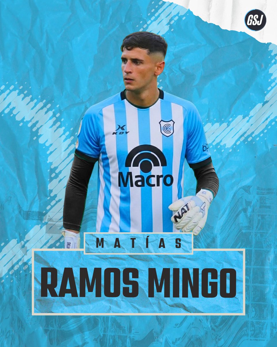 GimnasiaSJujeno's tweet image. ¡𝗕𝗜𝗘𝗡𝗩𝗘𝗡𝗜𝗗𝗢 𝗔 𝗚𝗜𝗠𝗡𝗔𝗦𝗜𝗔!
Matías Ramos Mingo es nuevo jugador del "Lobo" Jujeño.

El arquero de 25 años, de 1,95 mts, viene de jugar en Xerez Deportivo de España (4ª división).