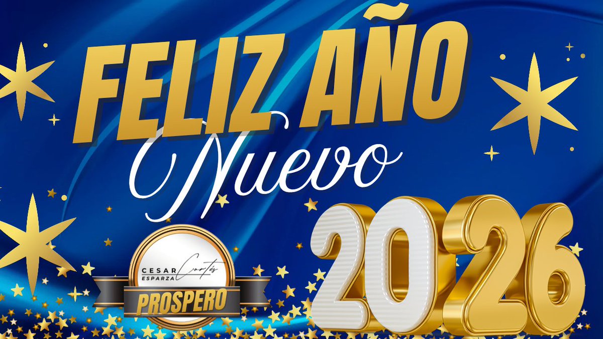 El mejor Año para TodoS ¡Feliz 2026!