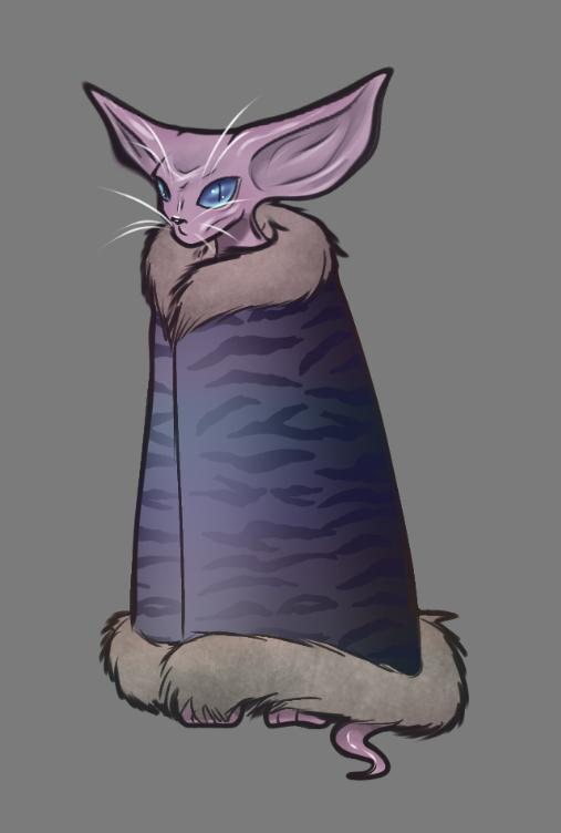 Devigogo's tweet image. The two sides of my male dnd ocs... (la creatura and Father)