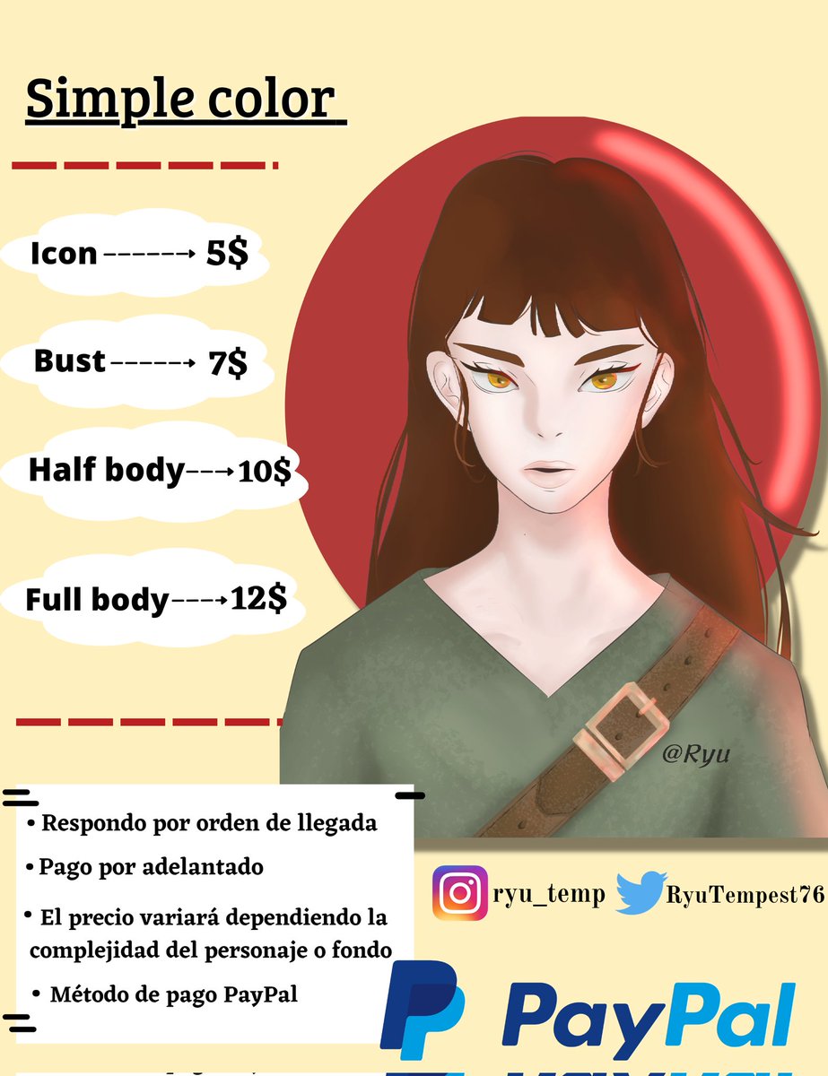RyuTempest76's tweet photo. Recuerden que tengo comisiones abiertas por si a alguien le interesa :3

Me ayudarían mucho dándole RT ❤️ necesito pagar un montón de cosas. https://t.co/ayPWG13f3x