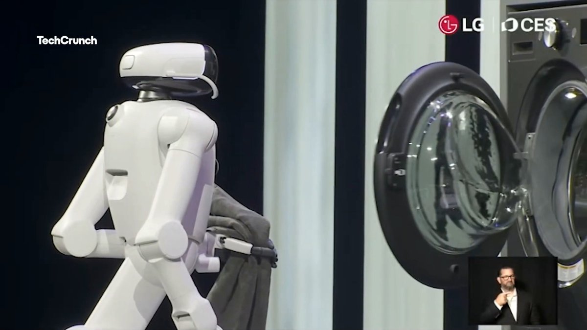 CLOiD folding laundry