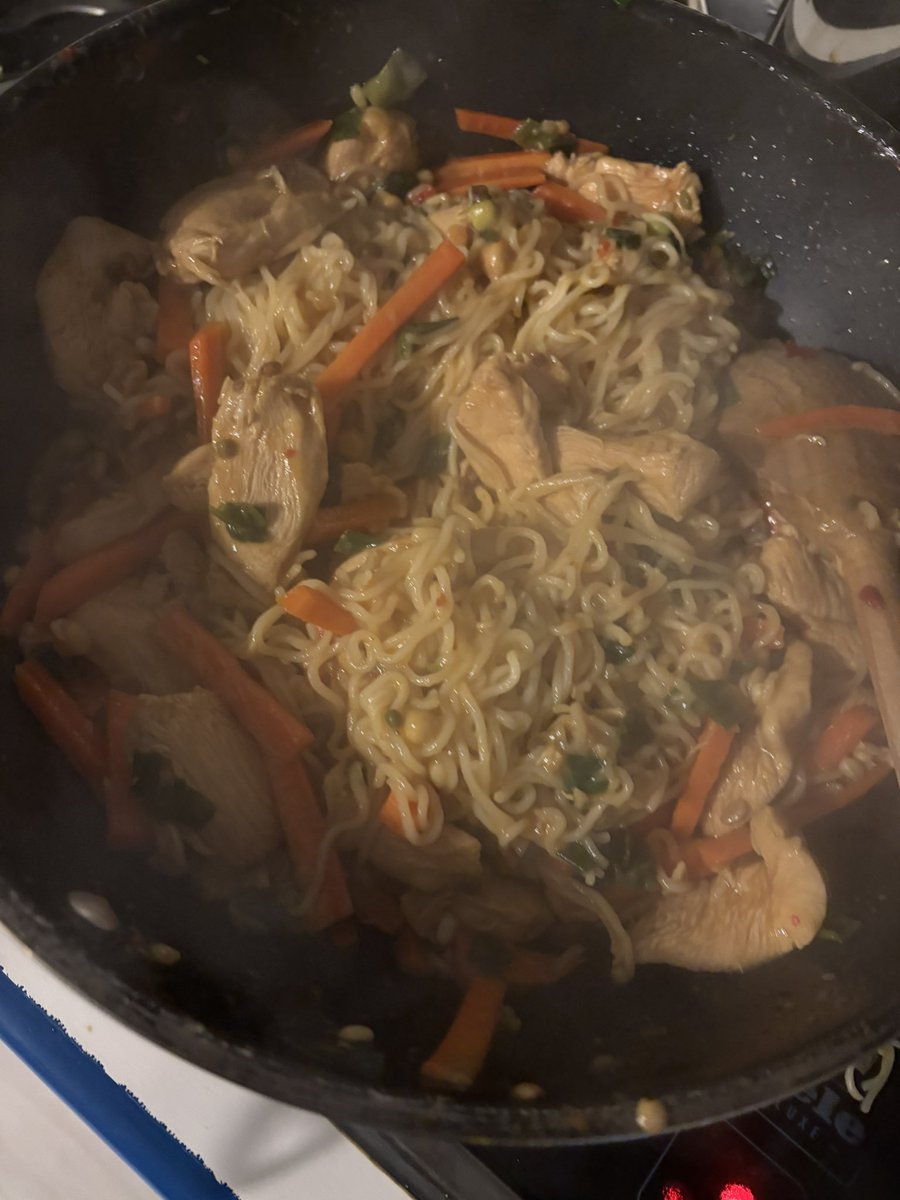 Endlich mal wieder chinesisch gekocht.